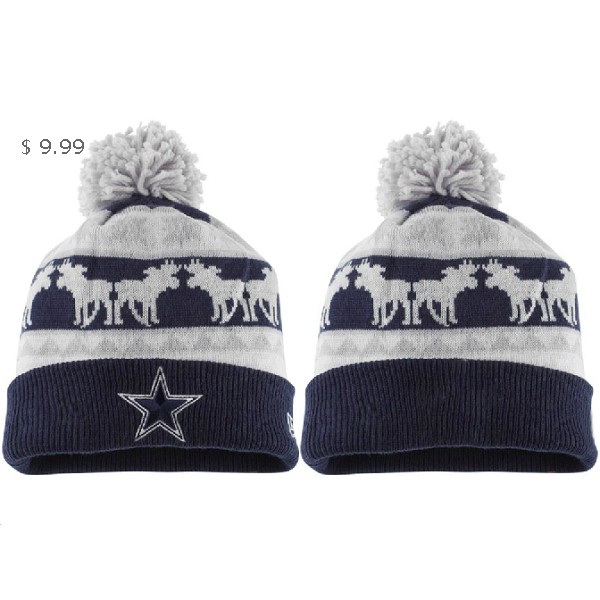 Cheap NFL Knit Hats Dallas Cowboys 